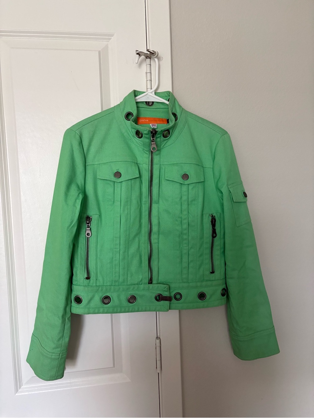 Cynthia Steffe Green Jacket and Mini Skirt Set